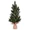 19" Unlit Balsam Fir Sapling Artificial Christmas Tree